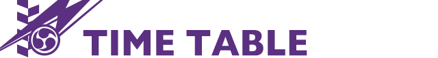 TIME TABLE